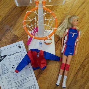 1998 WNBA Barbie Doll Basketball Rebecca #20205